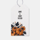 カボチャかわいらしン ギフトタグ (裏面)