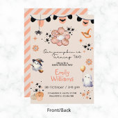 カボチャがハロウィーンの誕生日パーティーを開く 招待状