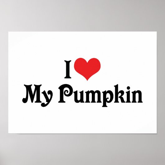 カボチャが大好き ポスター (正面)