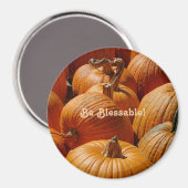 カボチャが大好き マグネット (正面/裏面)