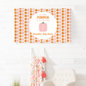 カボチャが少し進んでいる 横断幕 (インサイチュ)