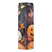 カボチャが怖いハロウィンアメリカ秋田 タンブラー (裏面)