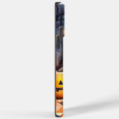 カボチャが怖いハロウィンアメリカ秋田 Case-Mate iPhoneケース (裏面 / 右)