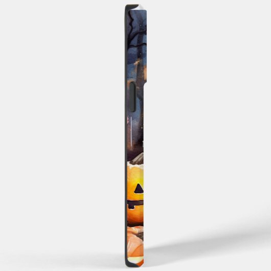 カボチャが怖いハロウィンアメリカ秋田 Case-Mate iPhoneケース (裏面 / 右)