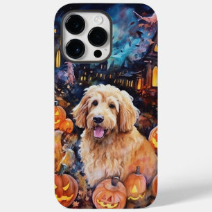 カボチャが怖いハロウィンゴルデンドール Case-Mate iPhone 14 PRO MAXケース