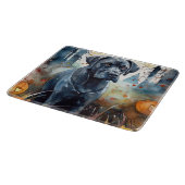 カボチャが怖いハロウィーンの杖のコルソ カッティングボード (角)