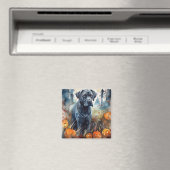 カボチャが怖いハロウィーンの杖のコルソ マグネット (インサイチュ (食洗機))