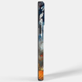 カボチャが怖いハロウィーンの杖のコルソ Case-Mate iPhoneケース (裏面 / 右)