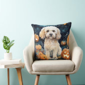 カボチャが怖いハロウィーンコックパポ クッション (椅子)