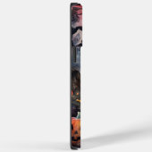 カボチャが怖いハロウィーンプードル Case-Mate iPhoneケース (裏面 / 右)