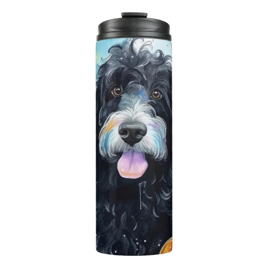 カボチャが怖いハロウィーンベルネドードル タンブラー (正面)