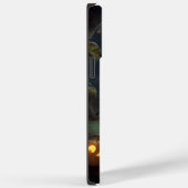 カボチャが怖いハロウィーンペルシャ猫 Case-Mate iPhoneケース (裏面 / 右)