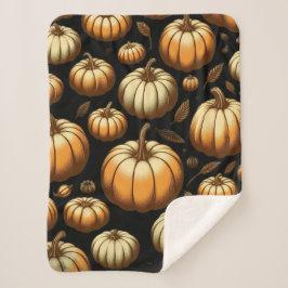 カボチャたっぷり シェルパブランケット