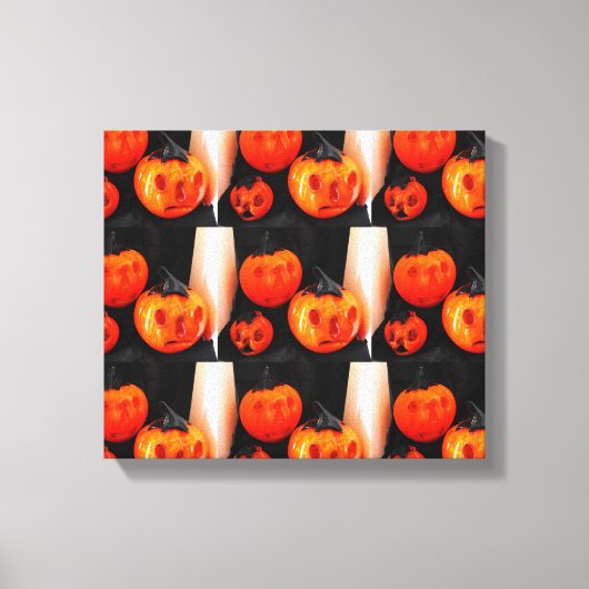 カボチャだけ キャンバスプリント (正面)