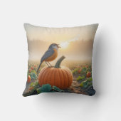 カボチャで歌うロビン クッション (裏面)