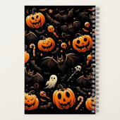 カボチャとこうもり ノートブック (裏面)