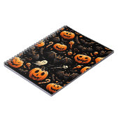 カボチャとこうもり ノートブック (左側)