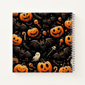 カボチャとこうもり ノートブック (裏面)