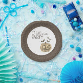 カボチャとこうもり、ハローウィンパーティ ペーパープレート (パーティー)