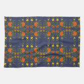 カボチャとつる植物キッチンタオル キッチンタオル (横)