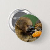 カボチャとの怠惰 缶バッジ (正面&裏面)