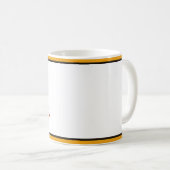 カボチャとひまわりの秋 コーヒーマグカップ (正面右)