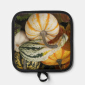 カボチャとカボチャの静物詩 鍋敷き (正面)