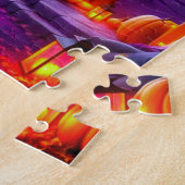 カボチャとカラスで秋の雰囲気を癒す ジグソーパズル (側面)