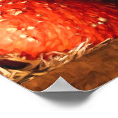 カボチャとグルスとの静物詩プリント ポスター (角)