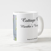 カボチャとコショウ植物 – Martha's Vineyard ジャンボコーヒーマグカップ (正面右)