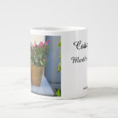 カボチャとコショウ植物 – Martha's Vineyard ジャンボコーヒーマグカップ (正面)