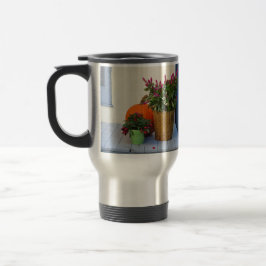 カボチャとコショウ植物 – Martha's Vineyard トラベルマグ