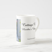 カボチャとコショウ植物 – Martha's Vineyard ボーンチャイナマグカップ (正面右)