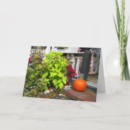 カボチャとコレウス – Martha's Vineyard カード