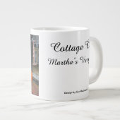 カボチャとコレウス – Martha's Vineyard ジャンボコーヒーマグカップ (正面右)