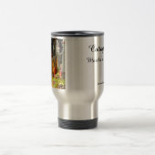 カボチャとシダ – マーサのブドウ畑 トラベルマグ (中央)