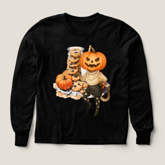 カボチャとシャム猫のハロウィンパーティー (デザイン正面)