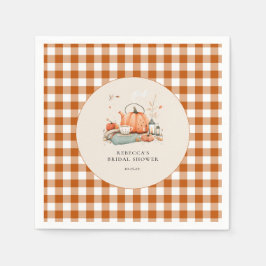 カボチャとスパイスと全てのいい赤ちゃんシャワー スタンダードカクテルナプキン