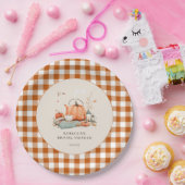 カボチャとスパイスと全てのいい赤ちゃんシャワー ペーパープレート (パーティー)