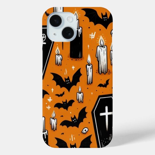 カボチャとドクロのCase-Mate iPhoneケース Case-Mate iPhoneケース (裏面)