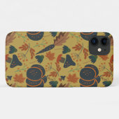 カボチャとニンジンのシームレスなパターン Case-Mate iPhoneケース (裏面(横))