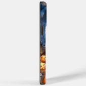 カボチャとハロウィーンアメリカの英語の犬 Case-Mate iPhoneケース (裏面 / 右)