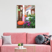 カボチャとハート – マーサのブドウ畑 キャンバスプリント (インサイチュ (リビング))
