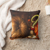 カボチャとヒョウタンを使った静物詩 クッション (ブランケット)