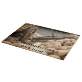 カボチャとホイール カッティングボード (角)