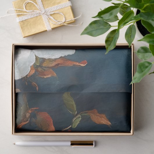 カボチャとホワイトマグノリアス 薄葉紙 (ギフト)