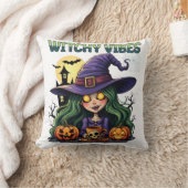 カボチャとポーションのウィッチーな雰囲気 クッション (ブランケット)