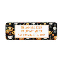 カボチャとモンスターズのハロウィーン