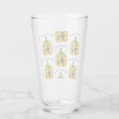 カボチャと幽霊 タンブラーグラス (裏面)