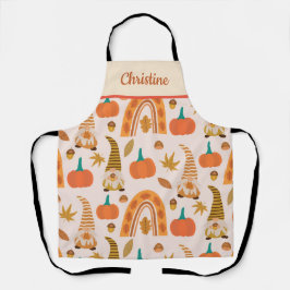 カボチャと格言名の感謝祭離れの エプロン
